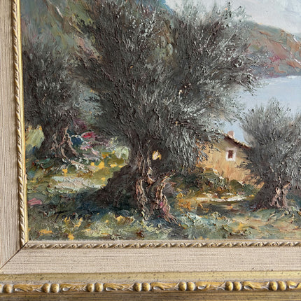 Expressive Landscape Oil Painting "Gilded Frame" Elegant Art Holland Art Shop