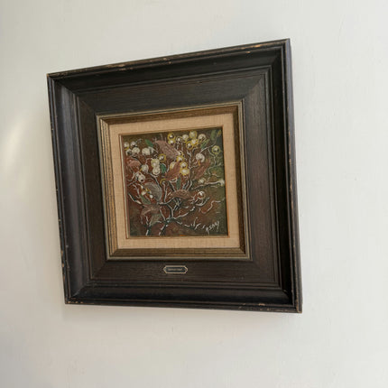 Classic Floral Still Life Oil Painting "Framed Painting" Authentic Small Artwork Holland Art Shop