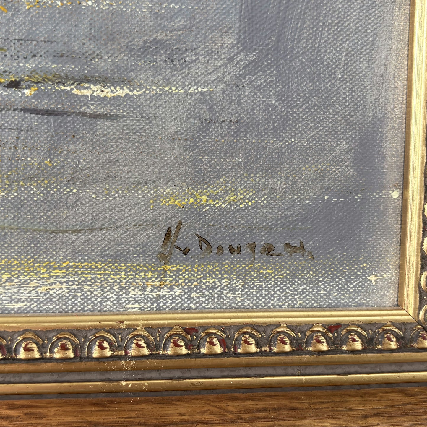 Fine Oil Painting Seascape "Sailing Boats" Wonderful Medium Art