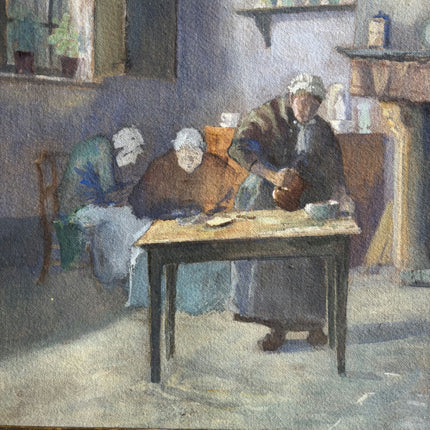 Refined Figurative Oil Painting "Elderly Man" Detailed Artwork Holland Art Shop