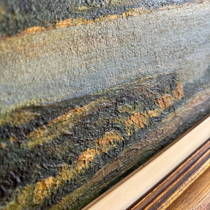 Rustic Landscape Oil Painting "Gilded Frame" Timeless French Art Holland Art Shop