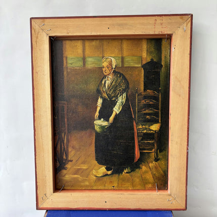 Authentic Portrait Oil Painting "Male Head" Refined Artwork Holland Art Shop