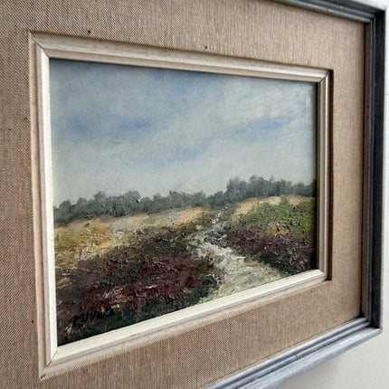 Expressive Landscape Oil Painting "Framed Painting" Traditional Small Art Holland Art Shop
