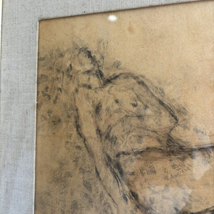 Classic Animals Oil Painting "Framed Sketch" Rustic Belgique Artwork Holland Art Shop
