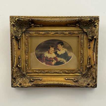 Timeless Portrait Oil Painting "Gilded Frame" Classic Small Art Holland Art Shop