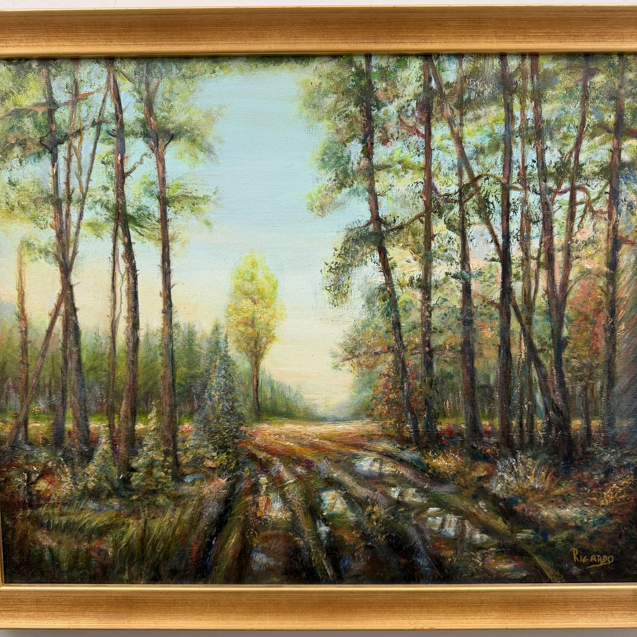 Elegant Landscape Oil Painting 