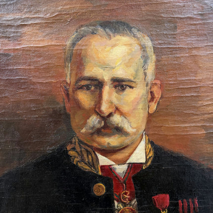 Rustic Portrait Oil Painting "Officer Portrait" Detailed Art Holland Art Shop