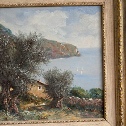 Expressive Landscape Oil Painting "Gilded Frame" Elegant Art Holland Art Shop