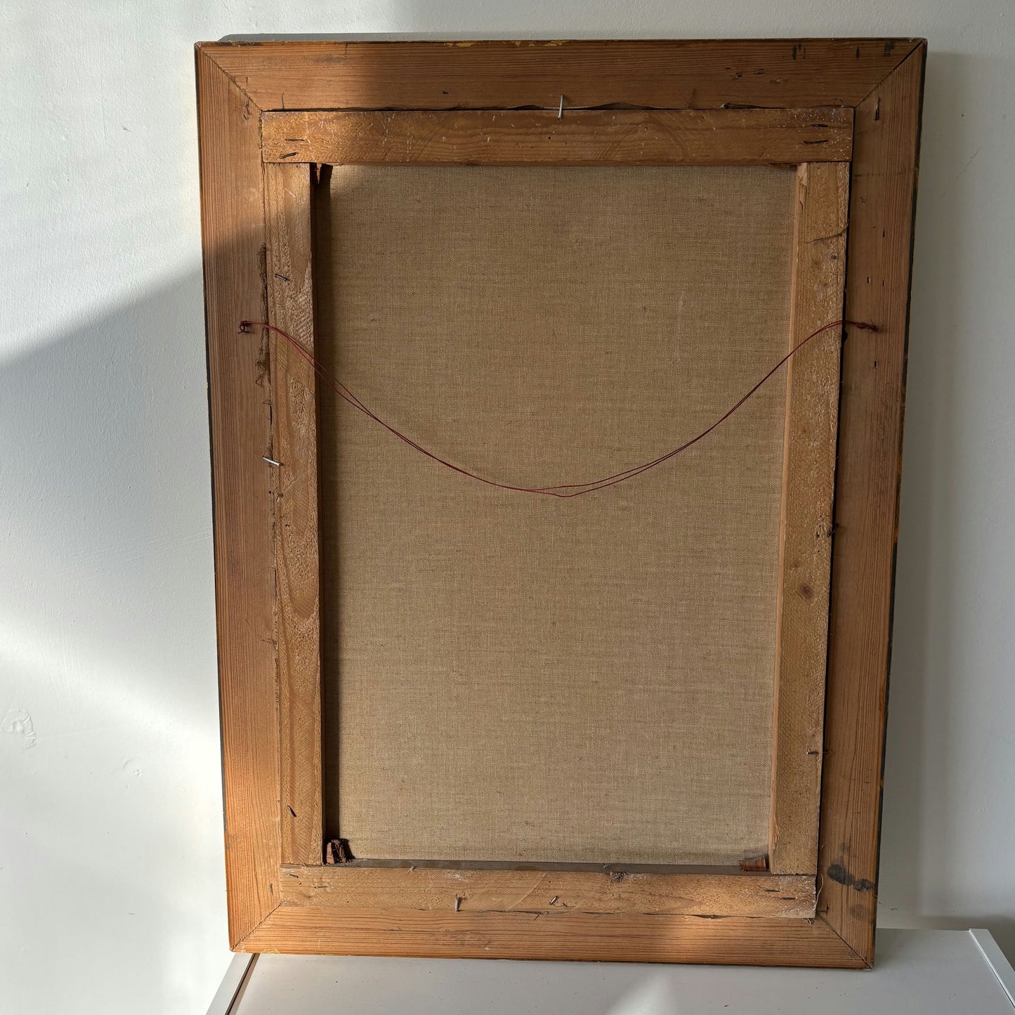 Traditional Oil Painting "Window Reflection" Fine Medium Art