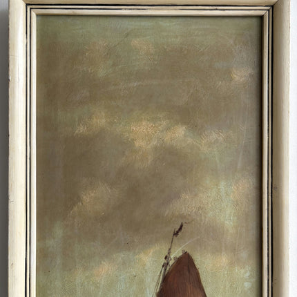 Detailed Seascape Oil Painting "Sailboat Painting" Expressive Artwork Holland Art Shop