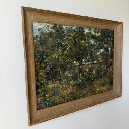 Elegant Still Life Oil Painting "Oak Tree" Original Art Holland Art Shop