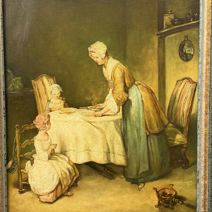 Refined Interior Oil Painting "Stretched Canvas" Traditional Artwork Holland Art Shop