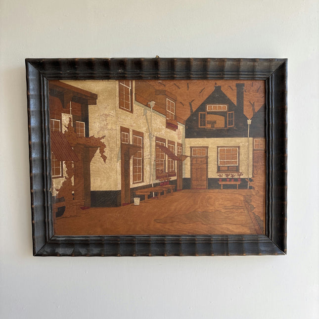 Classic Cityscape Oil Painting "Framed Painting" Handcrafted Artwork Holland Art Shop