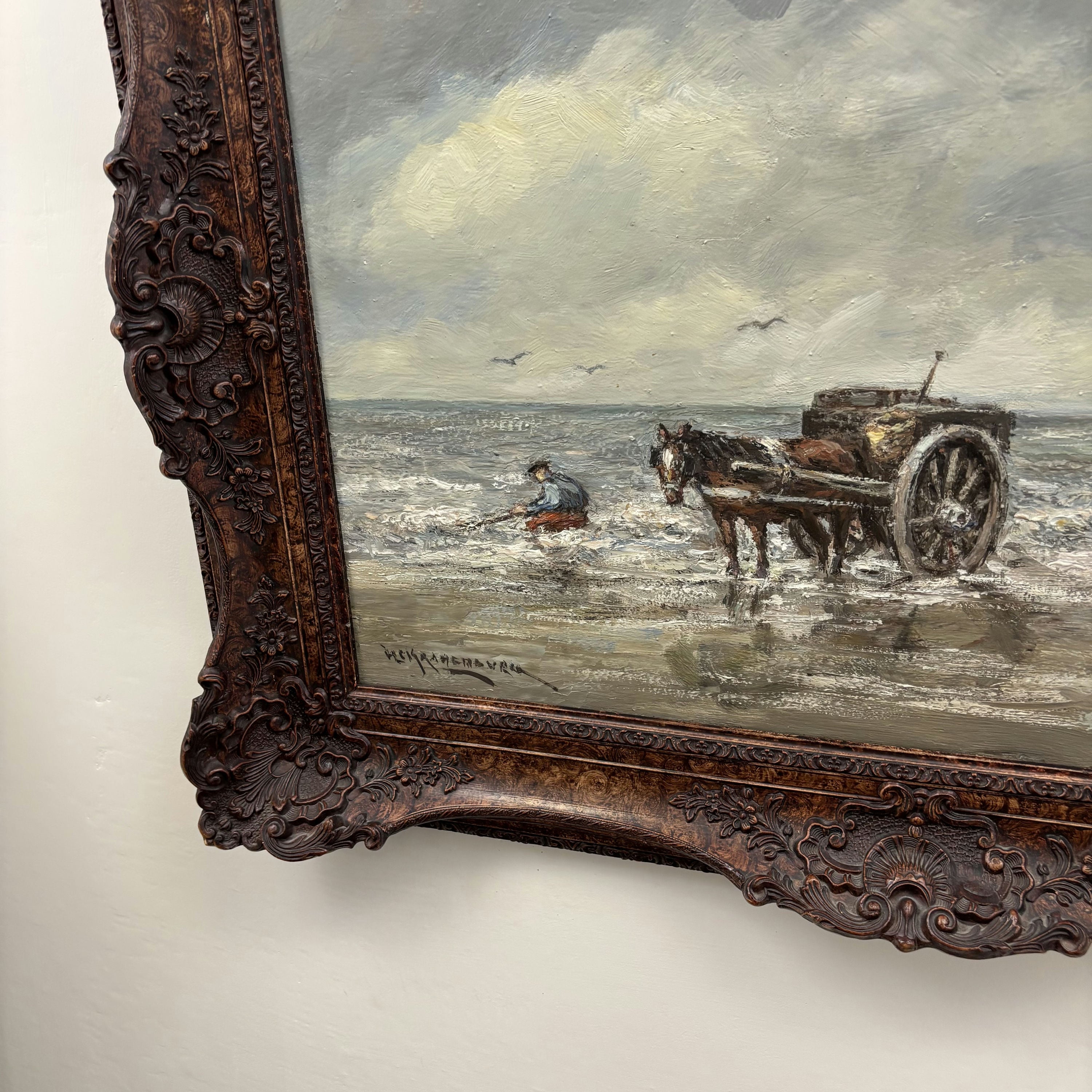 Original Seascape Oil Painting 