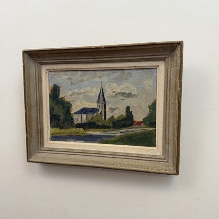 Authentic Landscape Oil Painting "Thick Paint" Expressive Artwork Holland Art Shop