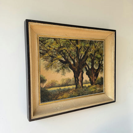 Timeless Landscape Oil Painting "Gnarled Tree" Classic Artwork Holland Art Shop