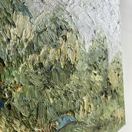 Detailed Landscape Oil Painting "Green Foliage" Expressive Artwork Holland Art Shop