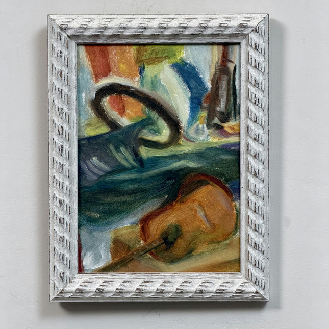 Vintage Still Life Oil Painting "Reclining Figure" Elegant Small Art Holland Art Shop