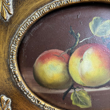 Vintage Still Life Oil Painting "Gilded Frame" Handcrafted Small Artwork Holland Art Shop