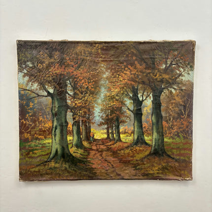 Refined Landscape Oil Painting "Canvas Back" Detailed Artwork Holland Art Shop