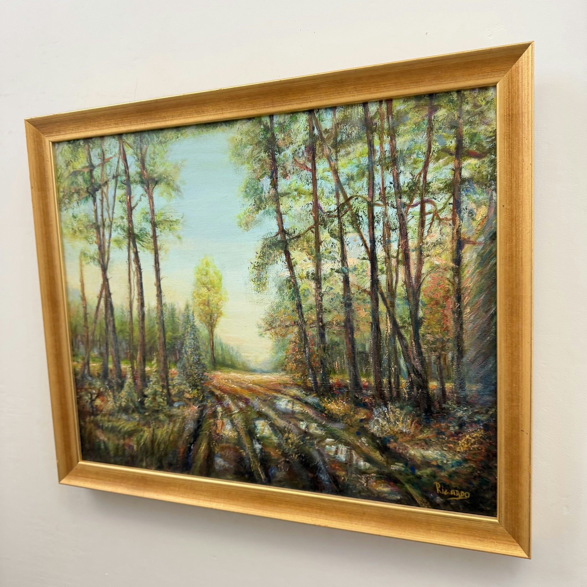 Elegant Landscape Oil Painting 