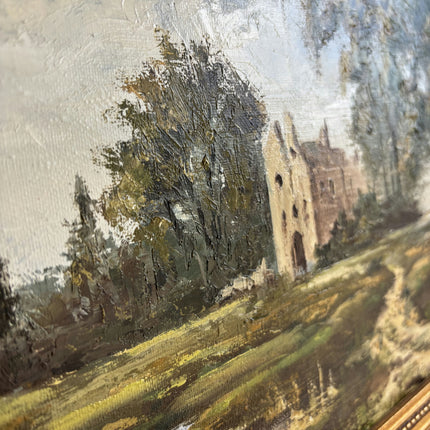 Classic Landscape Oil Painting "Gilded Frame" Original Artwork Holland Art Shop