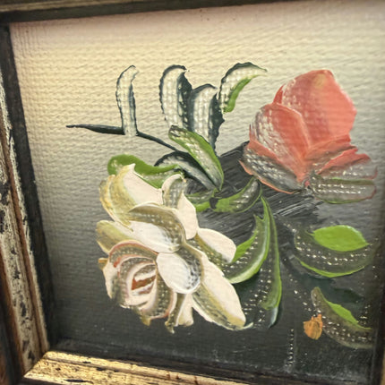 Original Floral Still Life Oil Painting "Framed Painting" Small Artwork Holland Art Shop