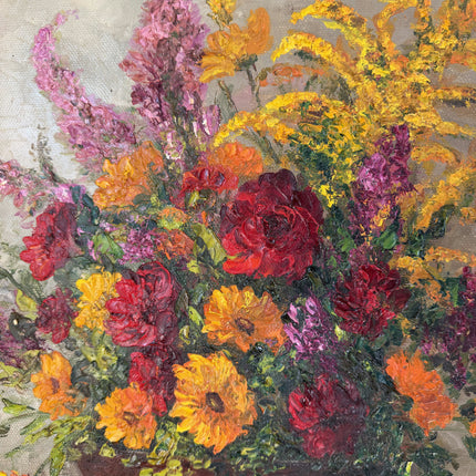 Traditional Oil Painting Floral Still Life "Floral Arrangement" Large Artwork Holland Art Shop