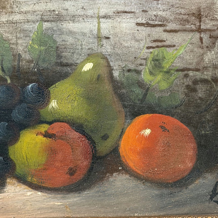 Detailed Still Life Oil Painting "Red Apple" Classic Small Art Holland Art Shop