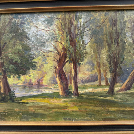 Traditional Still Life Oil Painting "Framed Backboard" Elegant Small Art Holland Art Shop