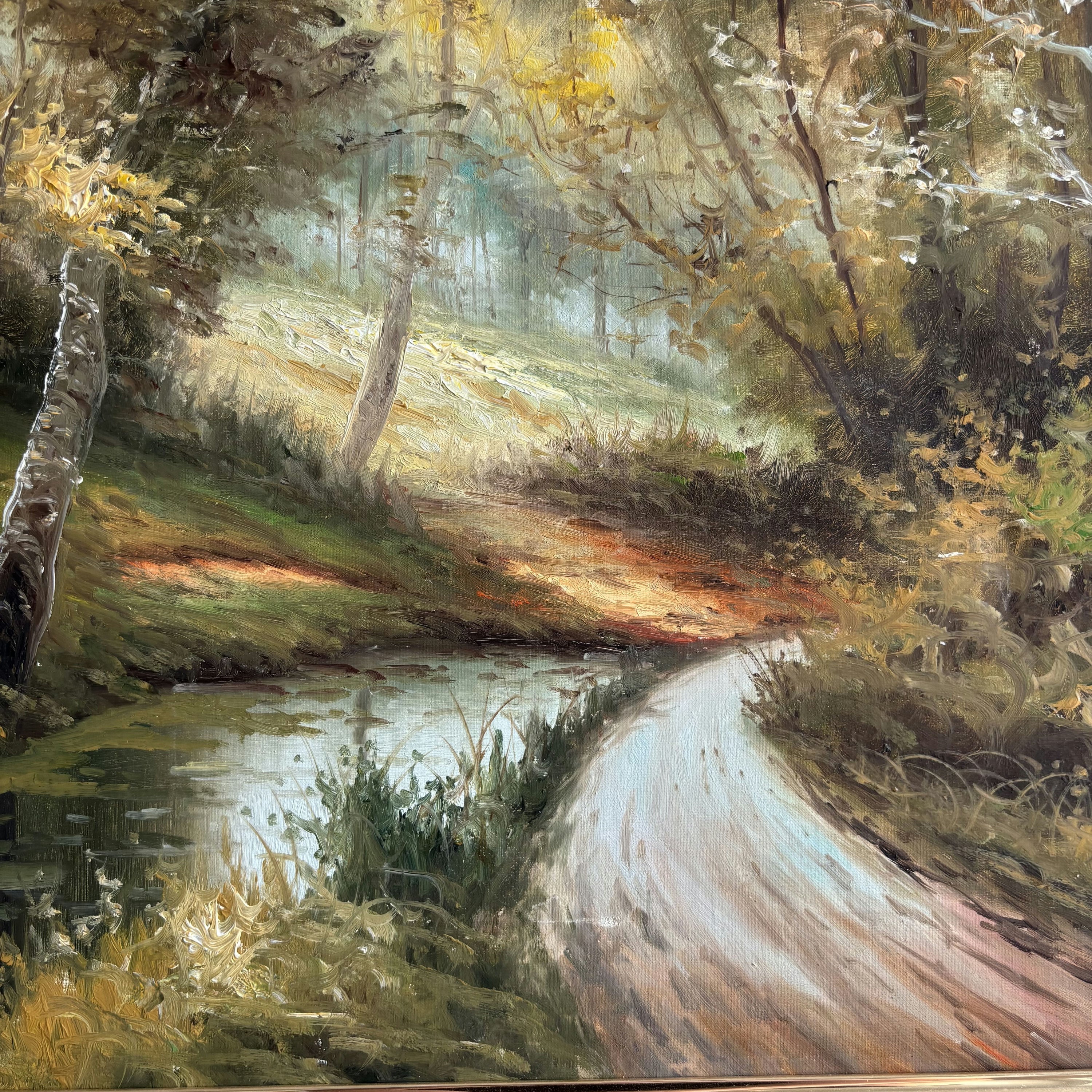 Classic Landscape Oil Painting 