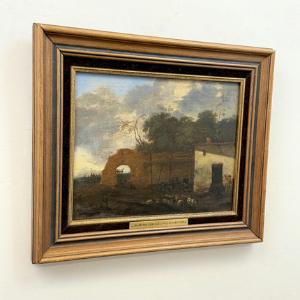 Traditional Landscape Oil Painting "Framed Painting" Original Art Holland Art Shop