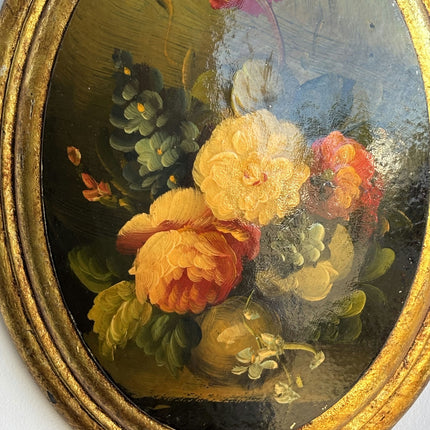 Handcrafted Floral Still Life Oil Painting "Yellow Roses" Italian Artwork Holland Art Shop