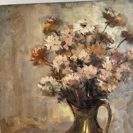 Traditional Still Life Oil Painting "Flower Vase" Vintage Art Holland Art Shop