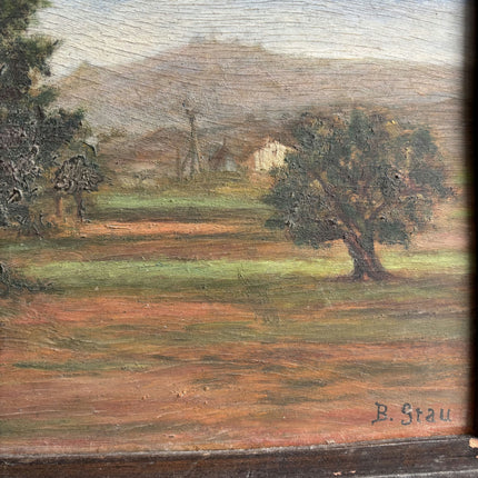 Refined Landscape Oil Painting "Large Tree" Timeless Art Holland Art Shop