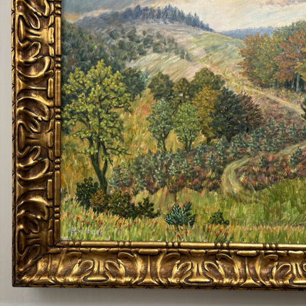 Detailed Landscape Oil Painting "Autumn Trees" Timeless Belgique Art Holland Art Shop