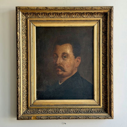 Vintage Portrait Oil Painting "Framed Portrait" Elegant Art Holland Art Shop