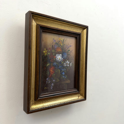 Handcrafted Floral Still Life Oil Painting "Flower Bouquet" Small Artwork Holland Art Shop