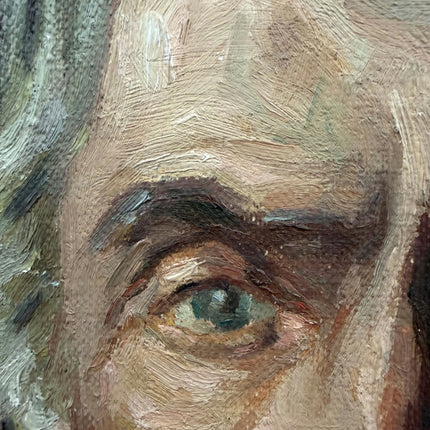 Handcrafted Portrait Oil Painting "Older Man" Elegant French Art Holland Art Shop