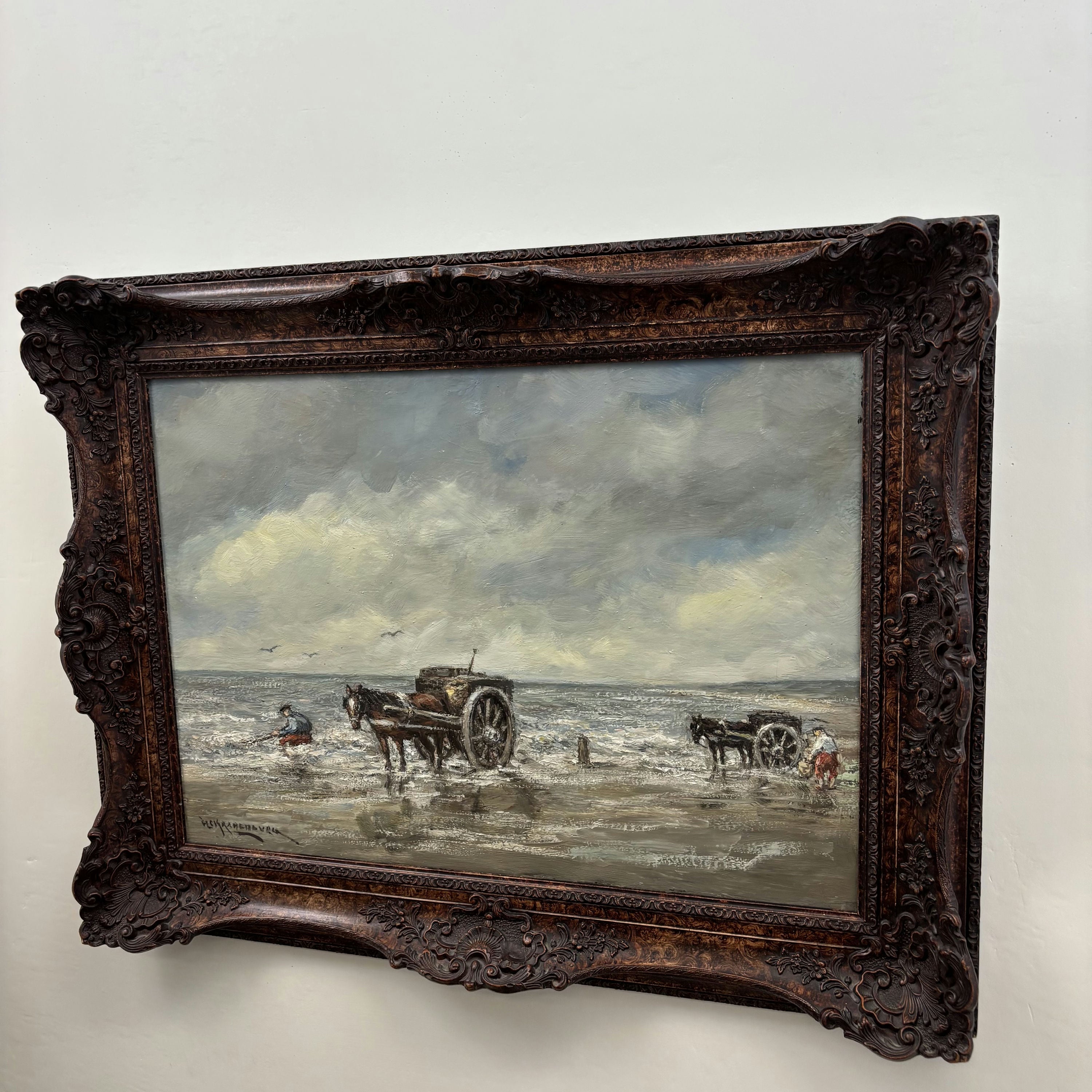 Original Seascape Oil Painting 
