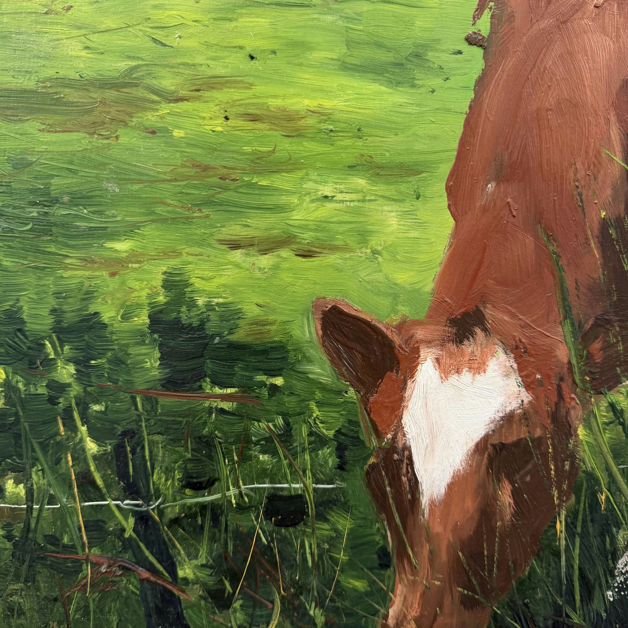 Expressive Animals Oil Painting 