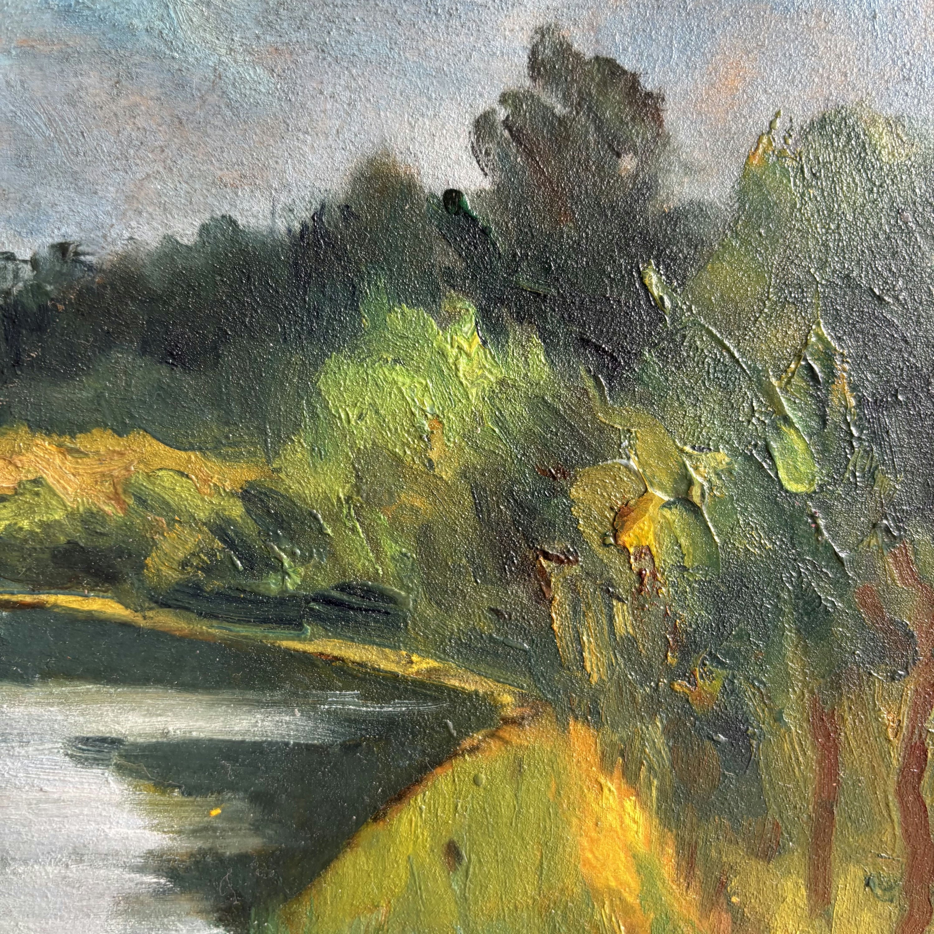 Authentic Landscape Oil Painting 