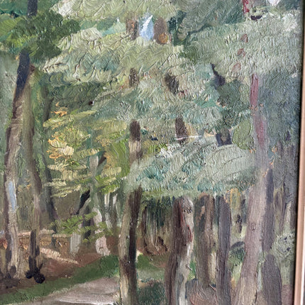 Original Landscape Oil Painting "Framed Painting" Handcrafted French Artwork Holland Art Shop