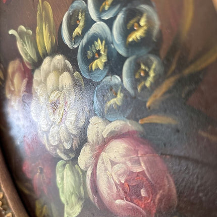 Antique Oil Painting Flowery Still Life "Floral Arrangement" Classic Small Art - Holland Art Shop