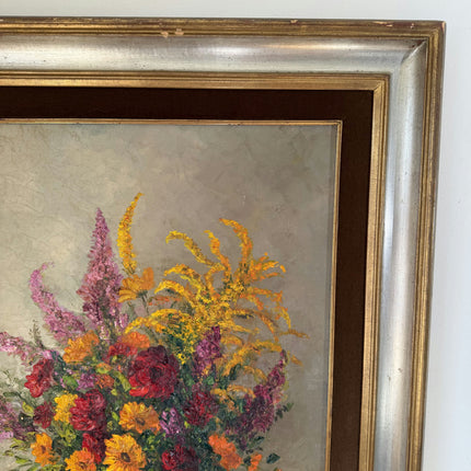 Traditional Oil Painting Floral Still Life "Floral Arrangement" Large Artwork Holland Art Shop