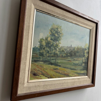 Vintage Landscape Oil Painting "Framed Painting" Timeless Art Holland Art Shop