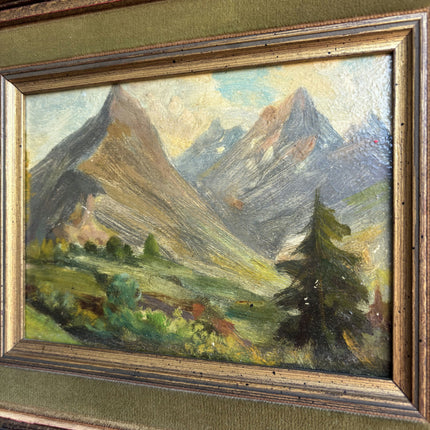 Original Landscape Oil Painting "Framed Painting" Refined Small Artwork Holland Art Shop