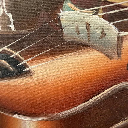 Rustic Still Life Oil Painting "Violin Still" Classic Art Holland Art Shop
