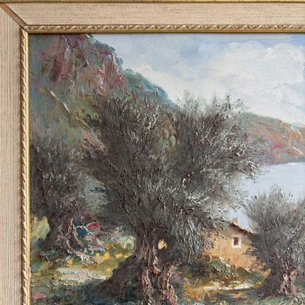 Expressive Landscape Oil Painting "Gilded Frame" Elegant Art Holland Art Shop