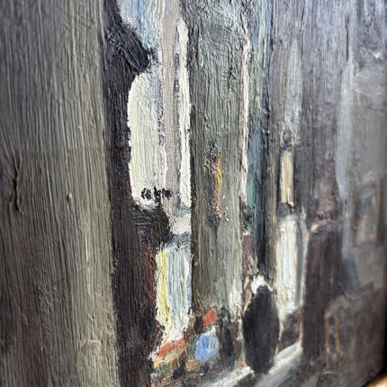 Classic Church Interior Oil Painting "Gilded Frame" Rustic Belgique Art Holland Art Shop
